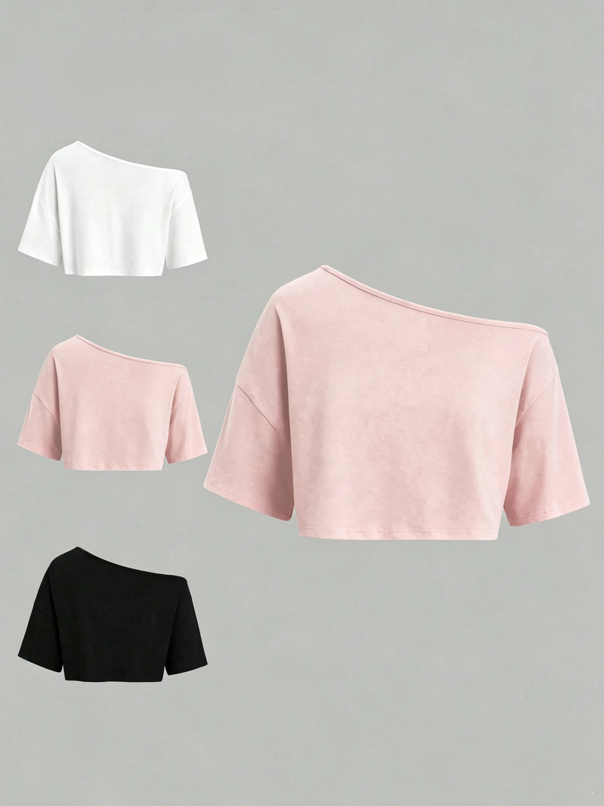 Off-Shoulder Crop Tops 3-Pack | Inspired by Kayra