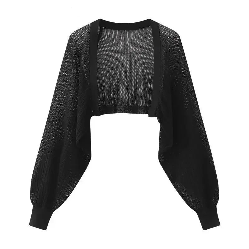 Ice Silk Knit Sun-Proof Cardigan Shawl | Inspired by Wonyoung