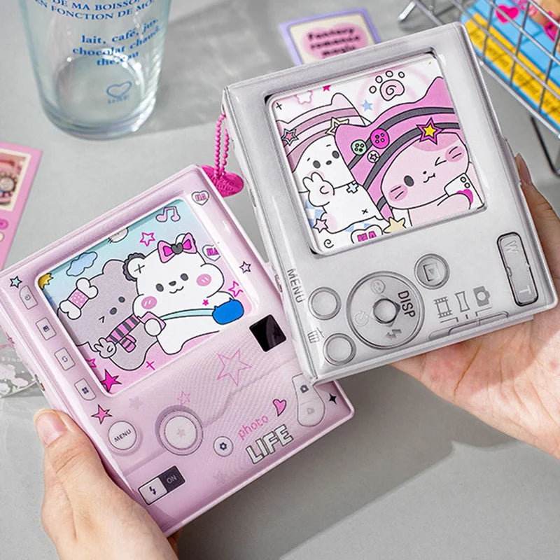 Kpop Photo Album Mini 3 Inch Album Photo Photocard Holder Idol Binder Photo Card Holder Card Collect Book Picture Protector 포토카드