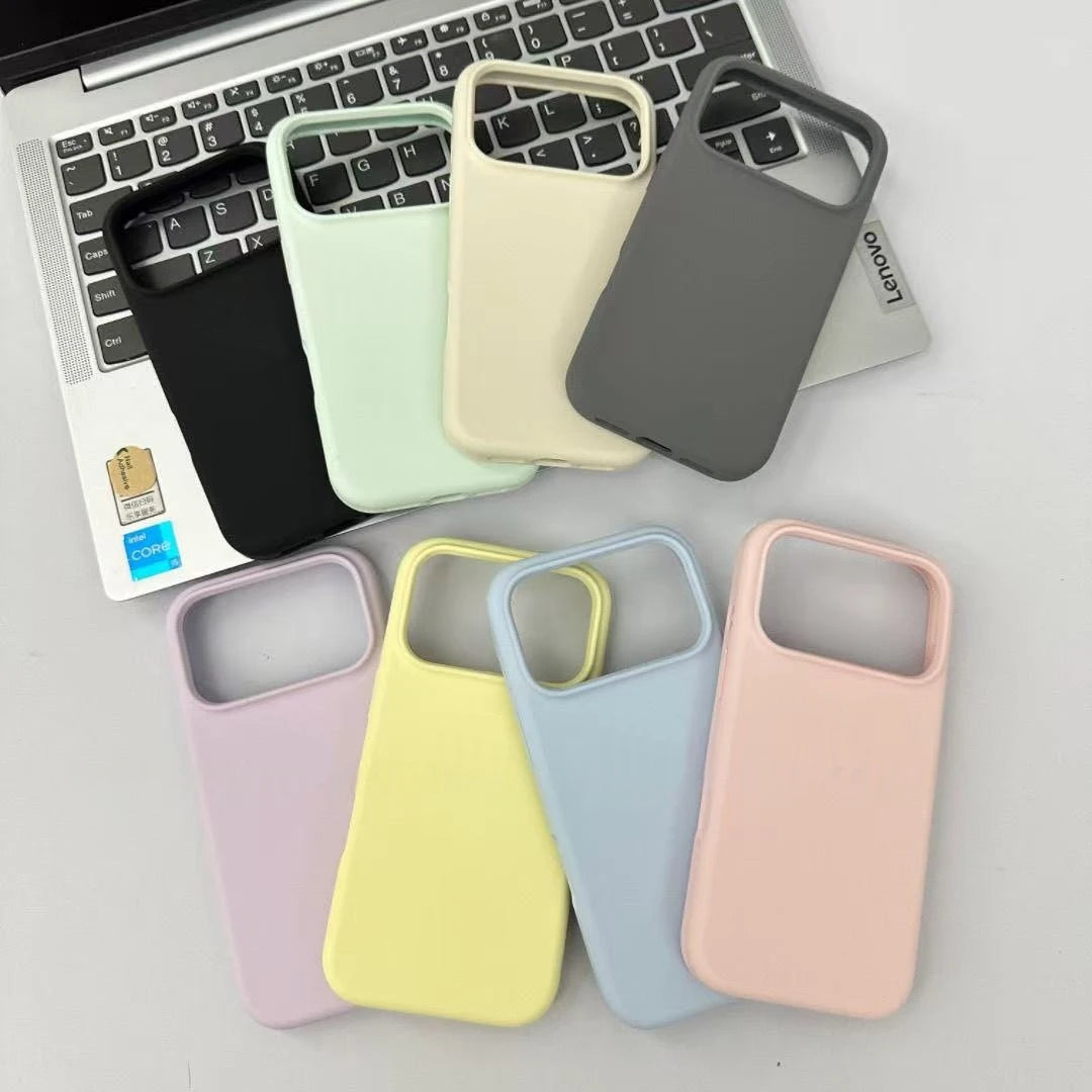 Liquid Silicone Phone Case For iPhone 17 16 ProMax 14 12 13 15 Pro Case for iPhone 17 16 13 12 Pro Max 14 15 Plus With Box Cover