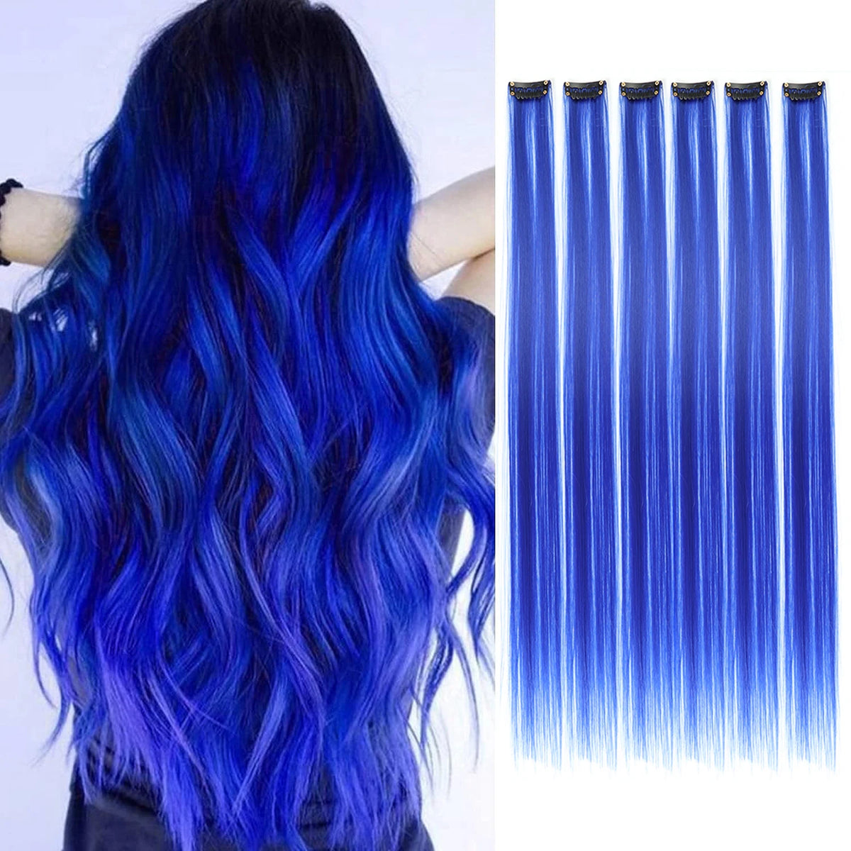 Colored Clip-in Hair Extensions | Inspired by Zeynep Oktay