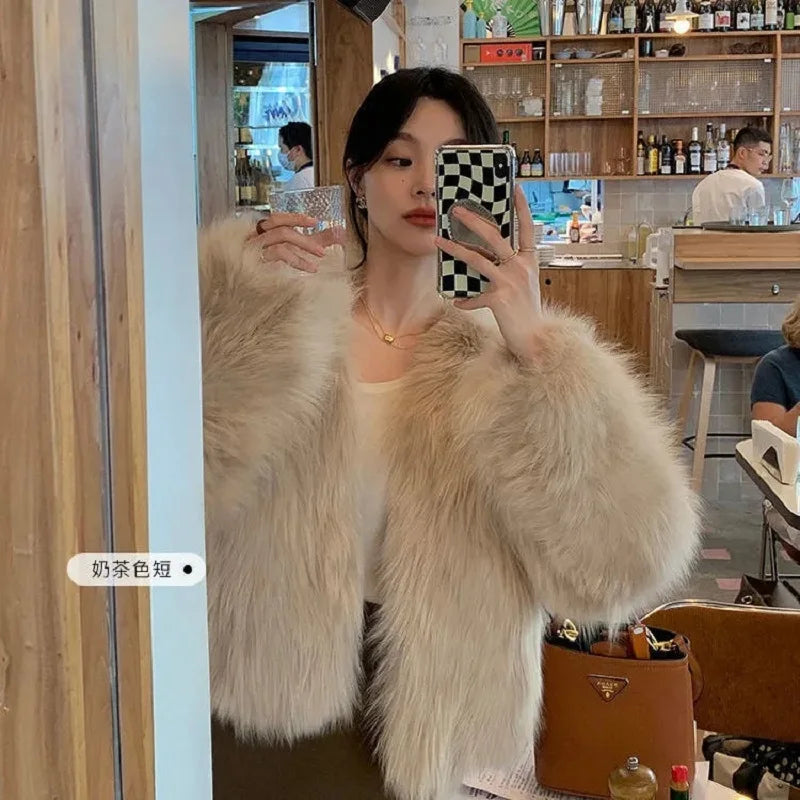 Faux Fur Coat | Meri