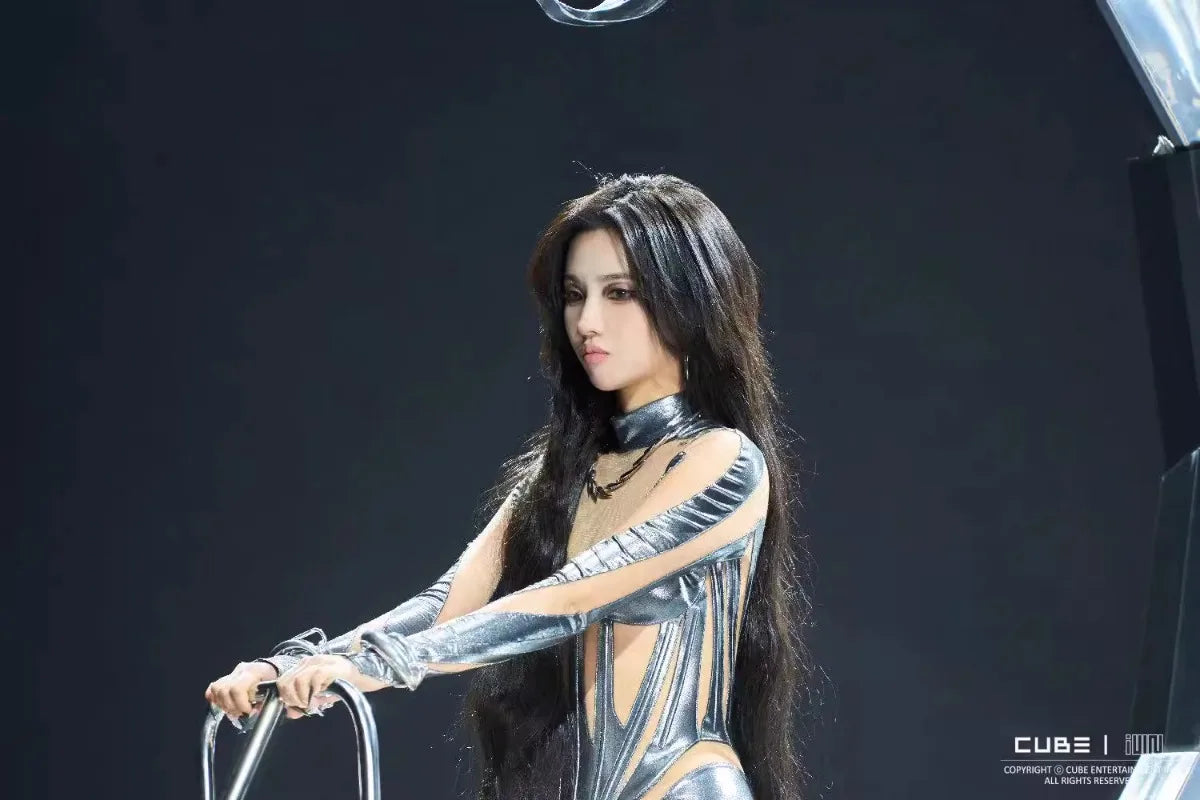 Deus Ex Machina Jumpsuit Dance Costume Future Design Sense Bodysuit Gogo Dancer Costume Women Rave Outfit