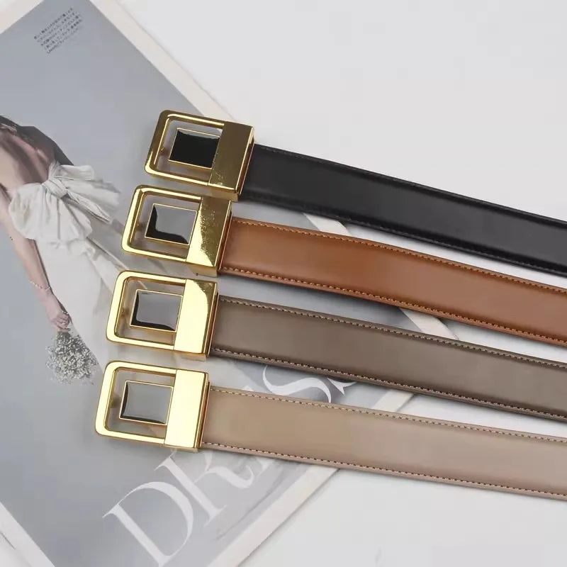 Slim PU Leather Waist Belt | Inspired by Hande Erçel