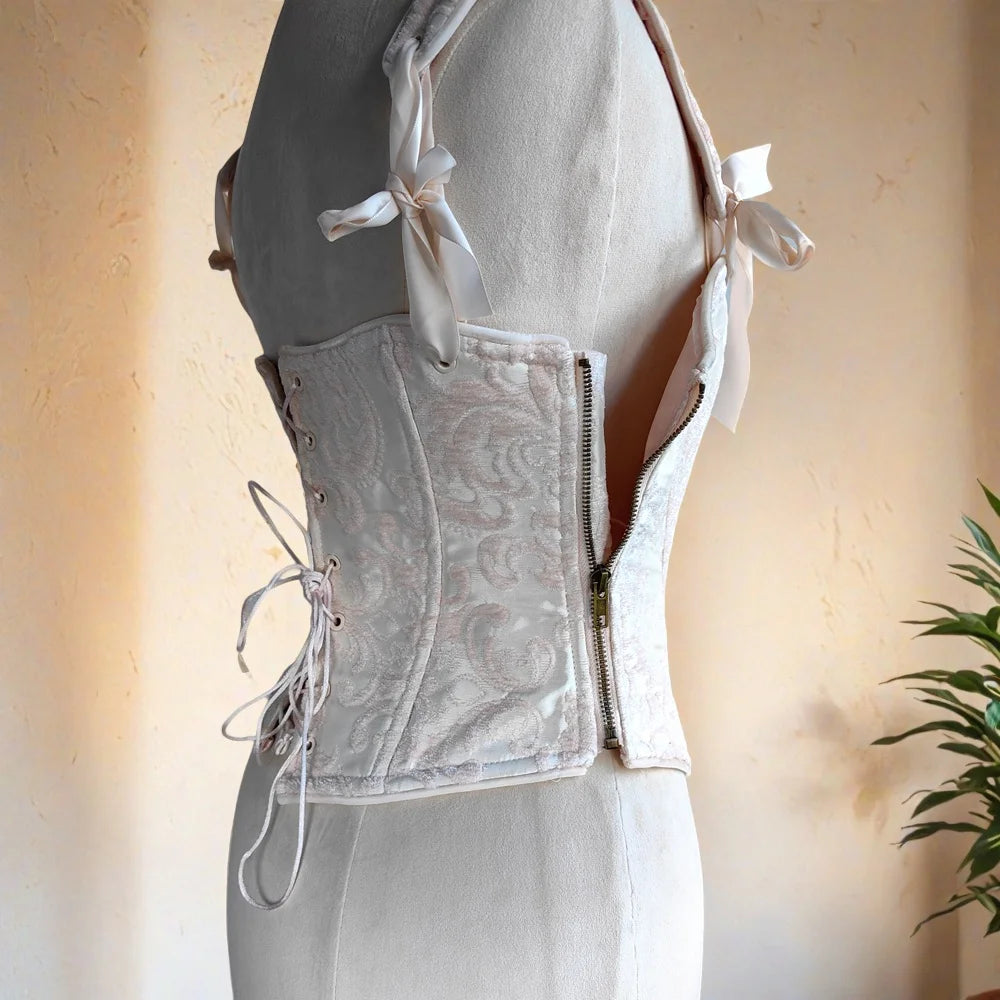 Lace-Up Corset Bustier | Inspired by Şeyma
