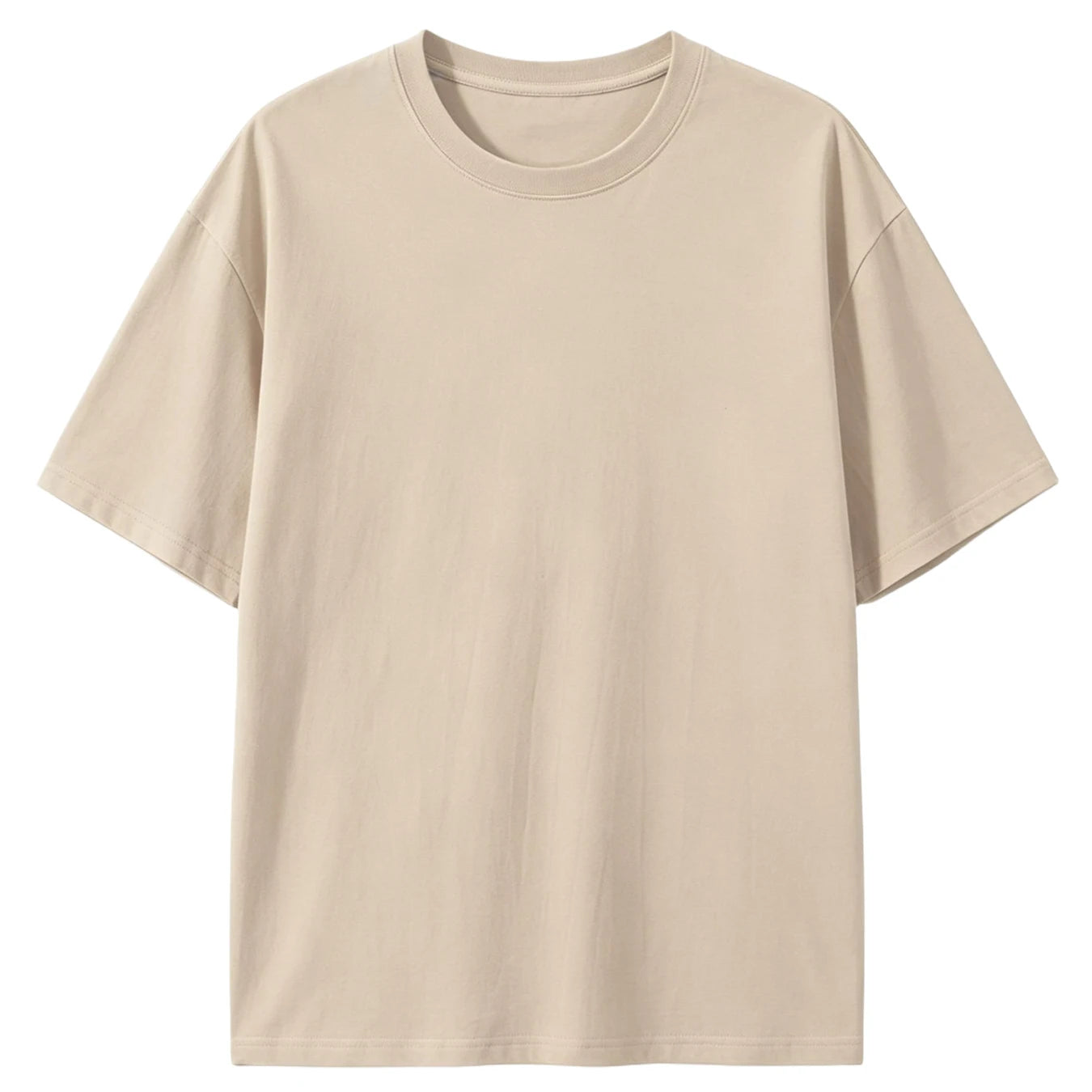 Solid DailyTee Family Korean Style T-Shirt Women Cotton Y2K Crewneck T Shirts All-Match Summer Clothing Comfortable Loose Top