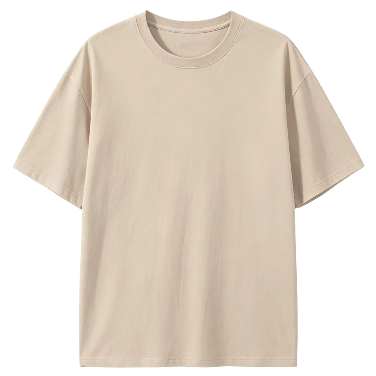 Korean Y2K Loose Cotton Crewneck Short Sleeve T-Shirt | Inspired by Özge Törer