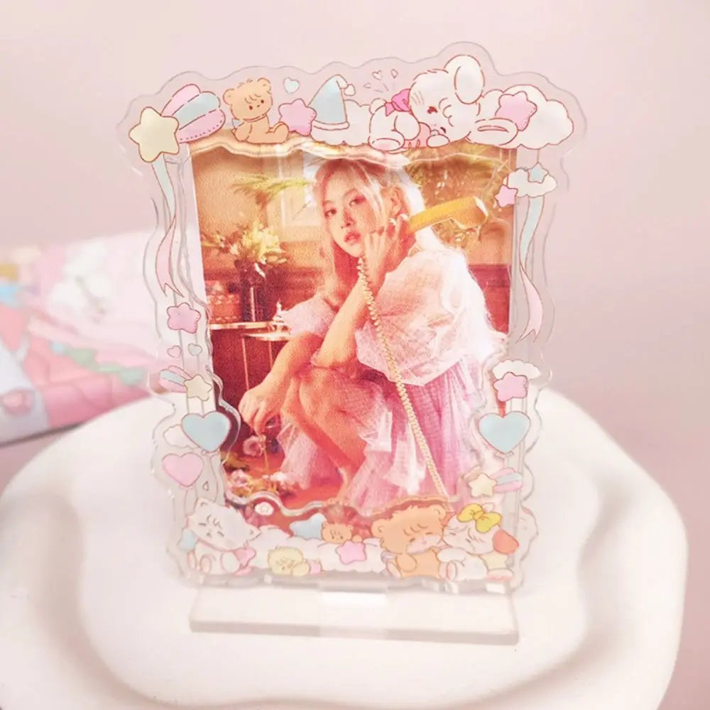 Cute K-pop Photocard Display Frame
