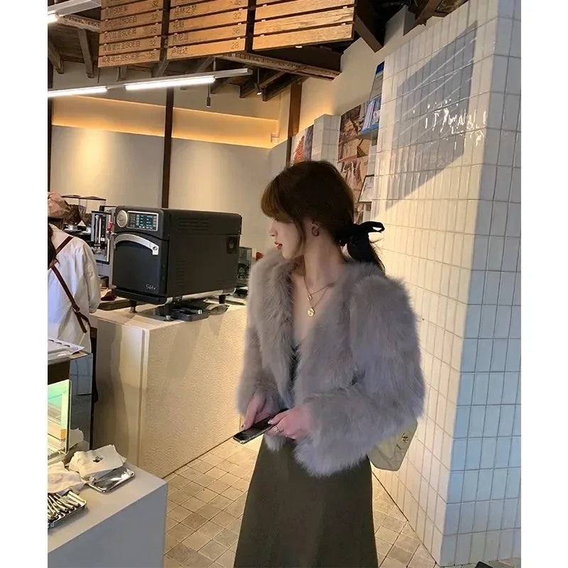 Faux Fur Coat | Meri