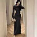 Lace Fishtail Maxi Dress | Suzy
