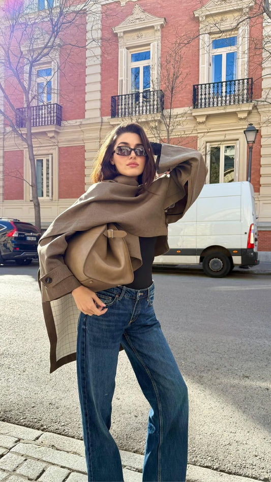 Straight Leg Vintage Denim Pants | Inspired by Hande Erçel