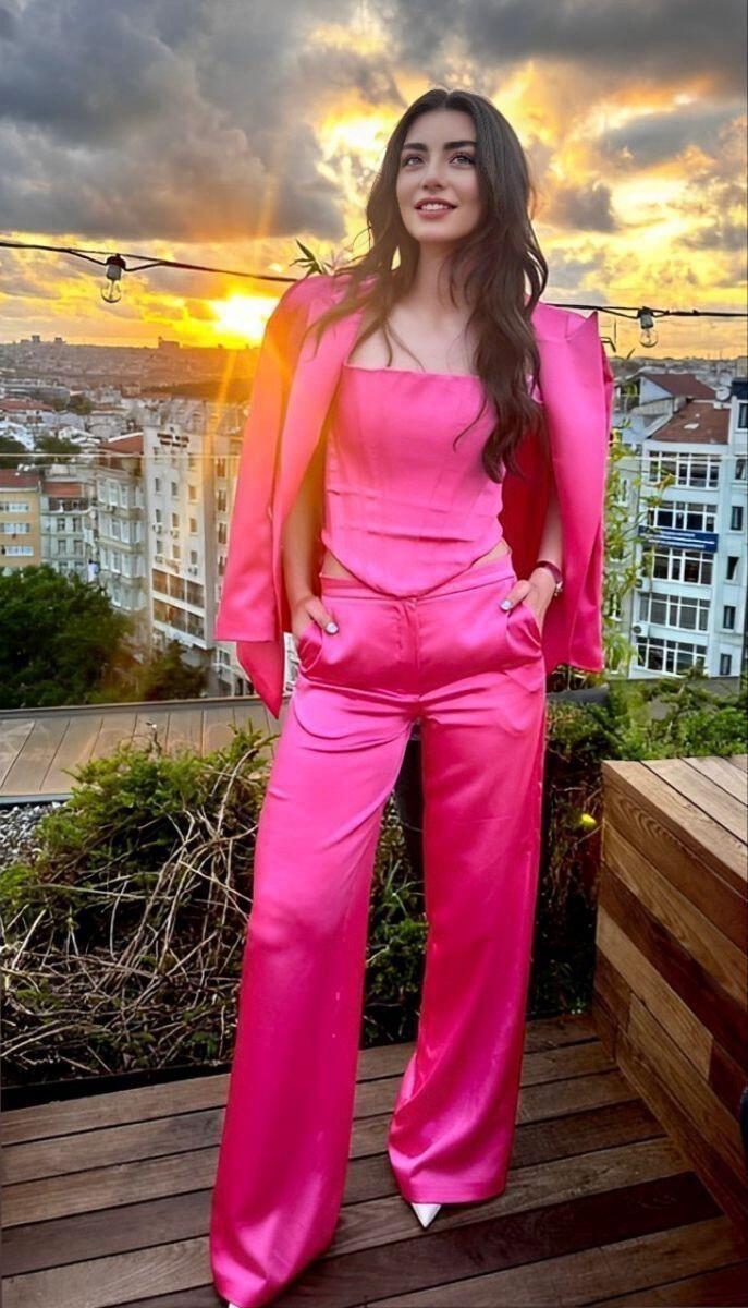 Elegant Blazer Women's Two Piece Suit Business Outfit Casual Blazer Jacket Wide Leg Dressy Pants Set Formal Office Women Suit