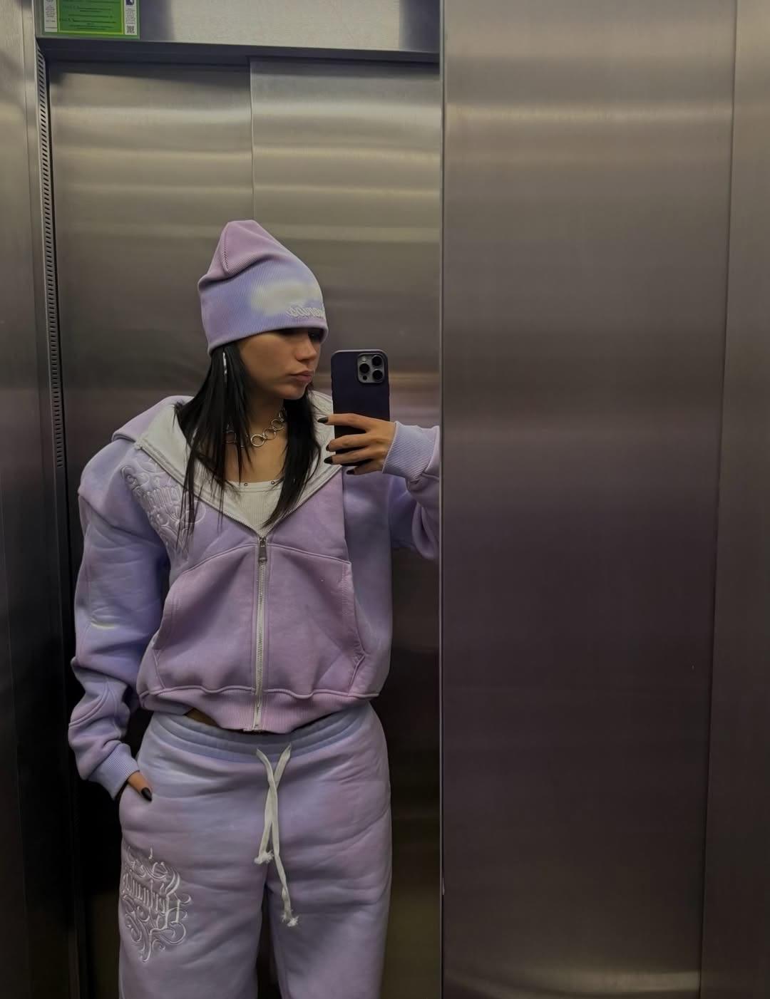 Beautiful Women's Tracksuits with A Zipper and A Hood Trousers Pink Two Piece Set Women Blue Classic Pant Sports Suit for Spring