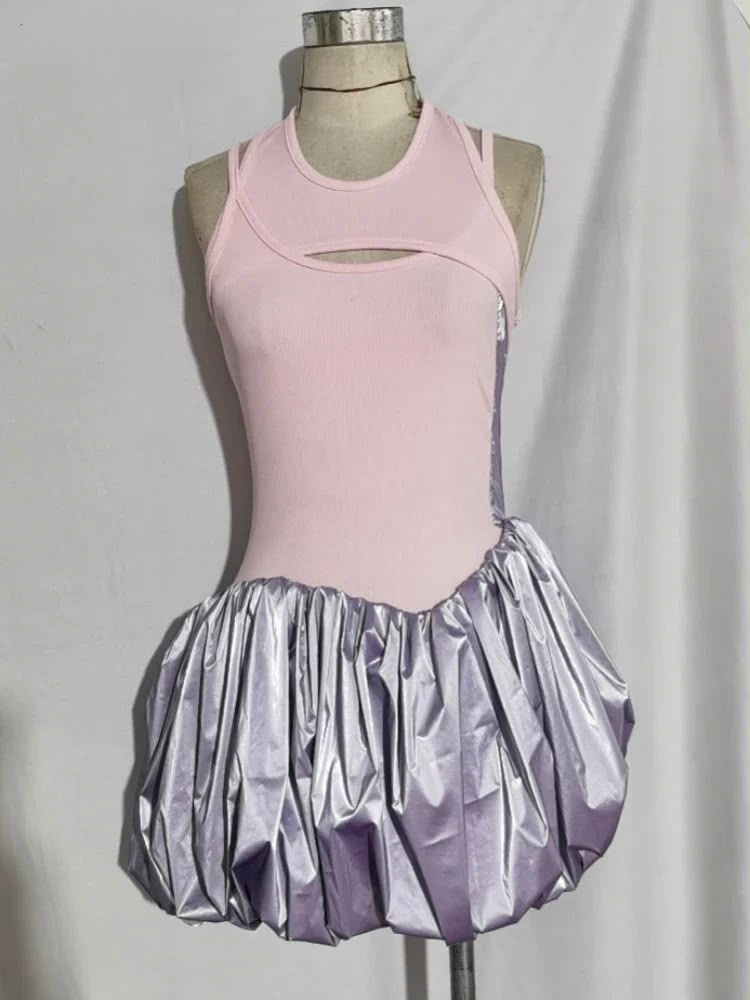 Off-Shoulder Crop Top & Mini Skirt Set | Inspired by aespa